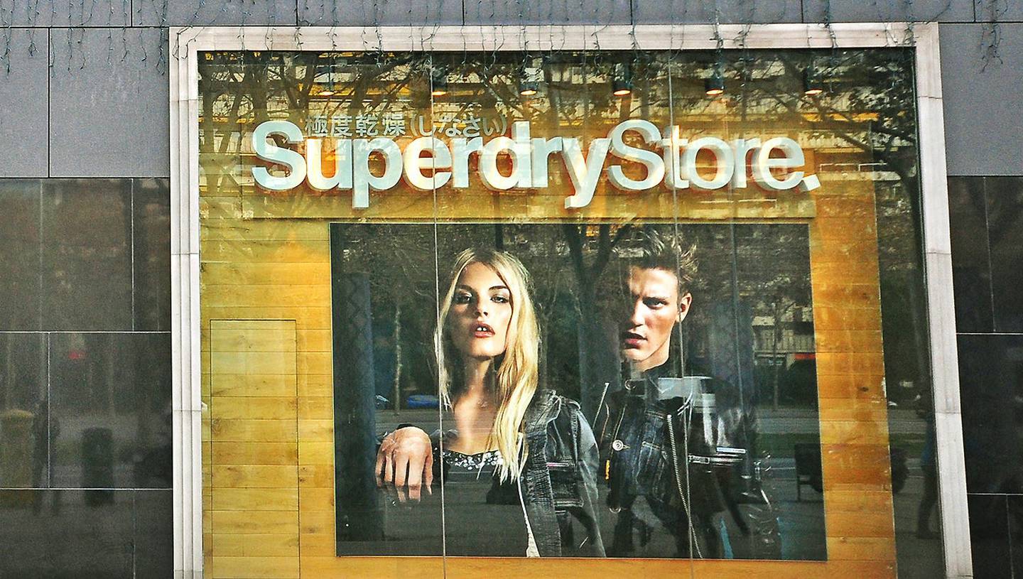 Superdry store.