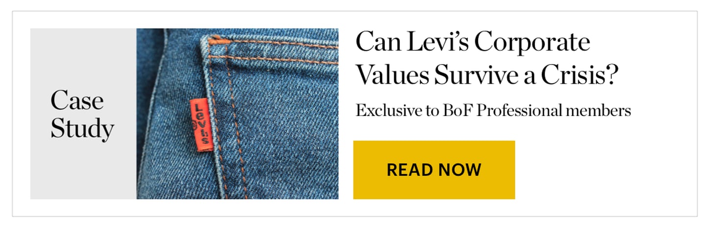 Can Levi's Corporate Values Survive a Crisis?
