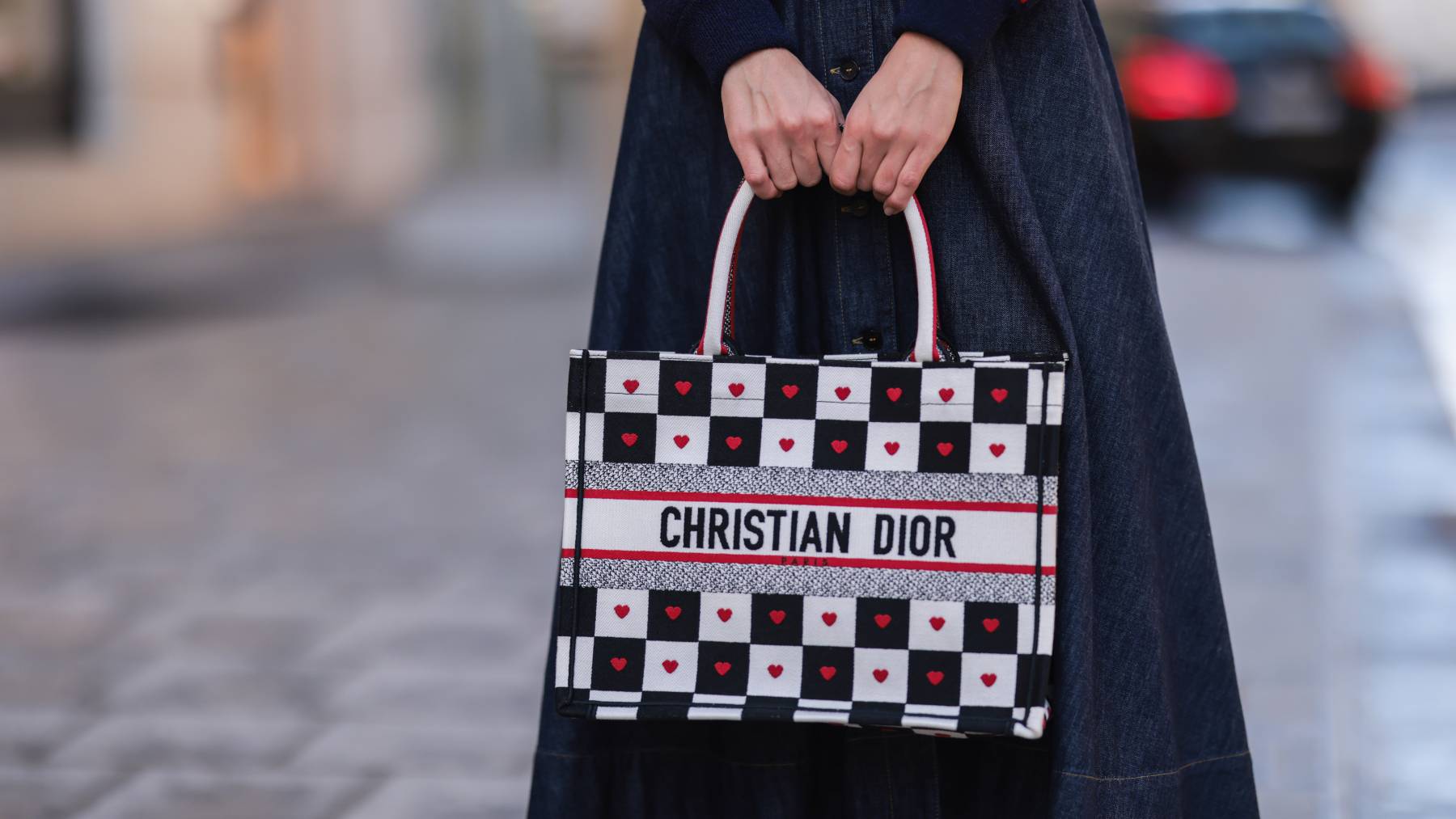 Dior's book tote is just one of many tote bags seeing a boom in attention.
