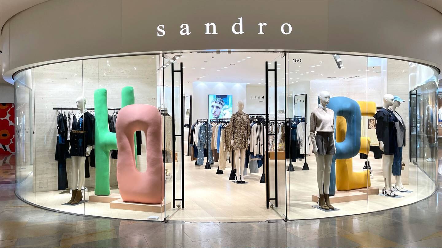 A Sandro store.