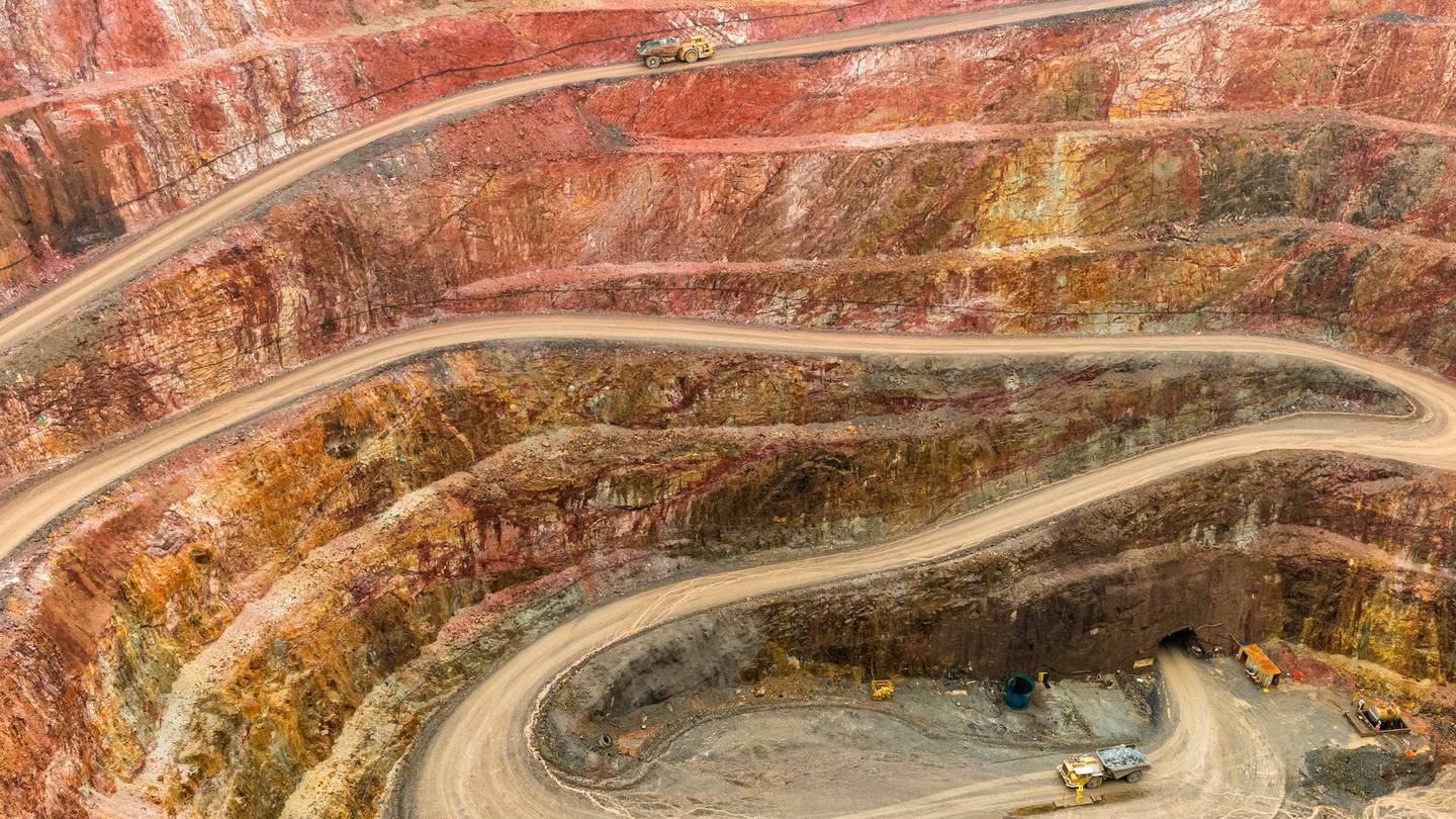 A gold mine in Cobar, Australia. Getty Images.