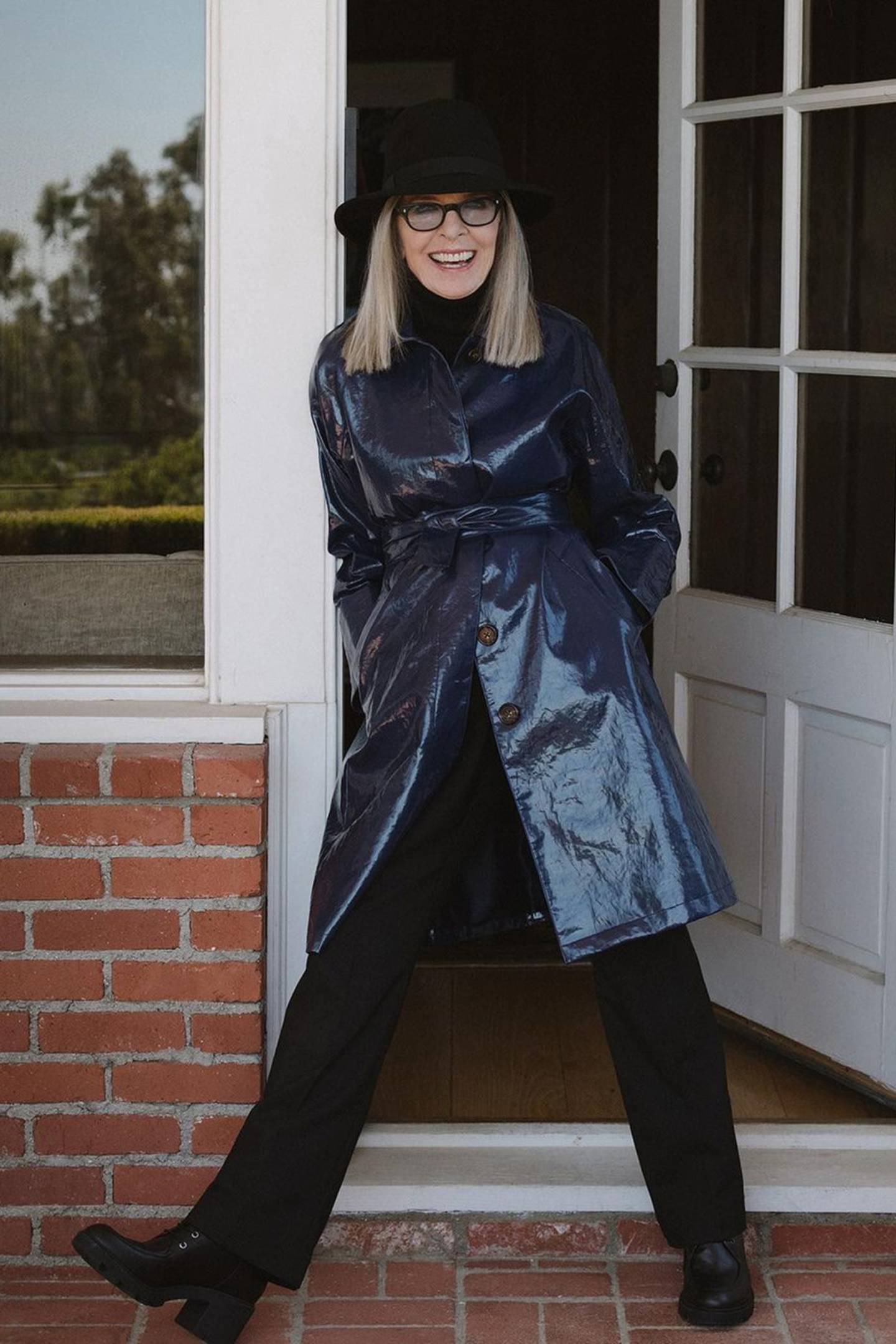 Diane Keaton is one of the stars of J.Crew's "Heritage Made Modern" campaign.