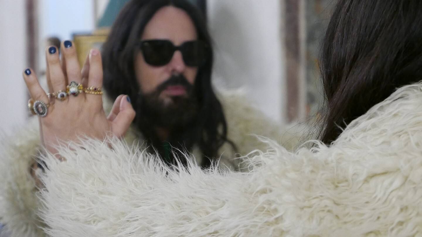 Gucci creative director Alessandro Michele ahead of his return to Milan Fashion Week.