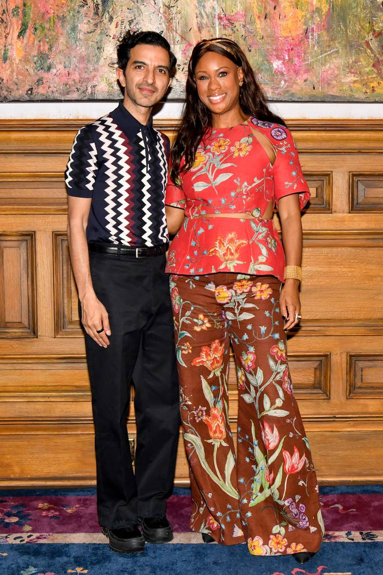 BoF's Imran Amed and Google's Stephanie Horton at the BoF x Shop With Google dinner celebrating New York Fashion Week SS24.