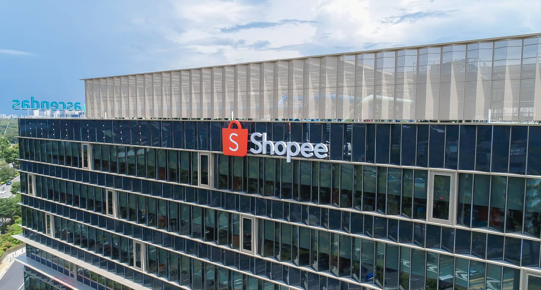 Shopee's headquarters in Singapore. Shopee.