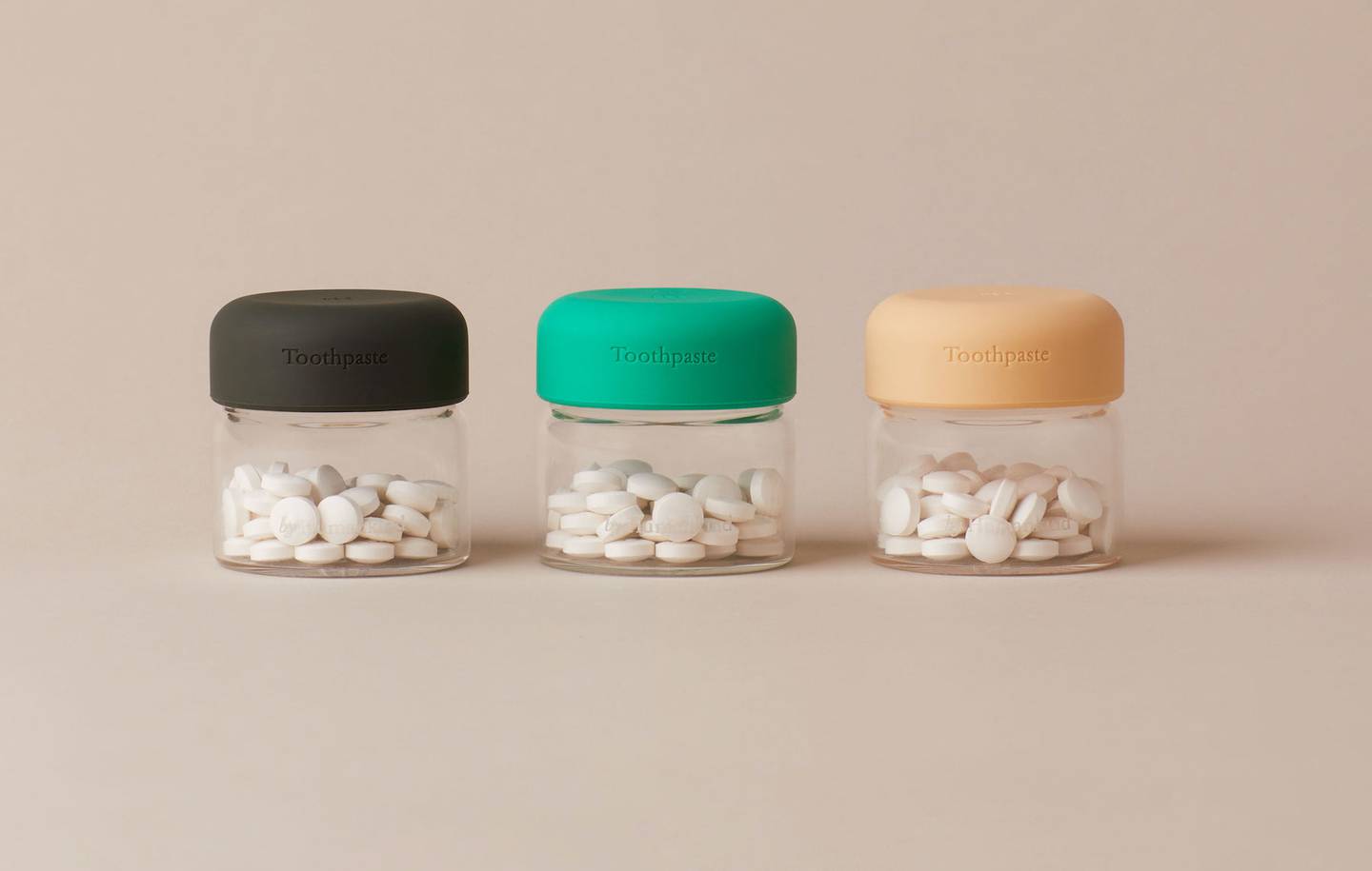 Toothpaste from the startup By Humankind comes in tablet form, and with reusable jars.