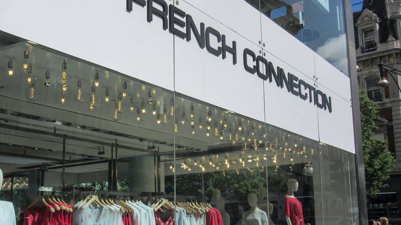 French Connection First-Half Sales Halve