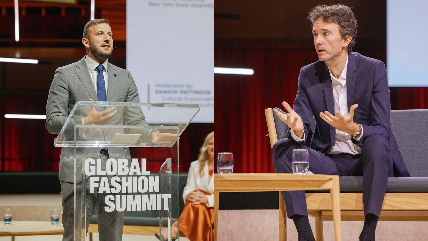 This week at fashion’s annual sustainability gathering, luxury giant LVMH called for a luxury-only sustainability initiative, while policymakers pressed for an end to throwaway fast fashion.