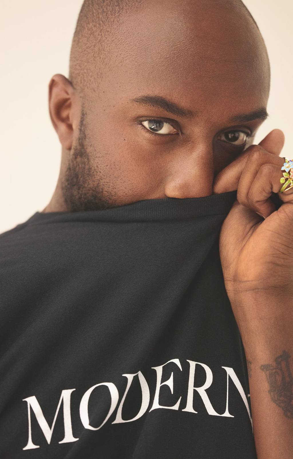 Virgil Abloh, the founder of streetwear label Off-White and the new artistic director for Louis Vuitton Menswear.