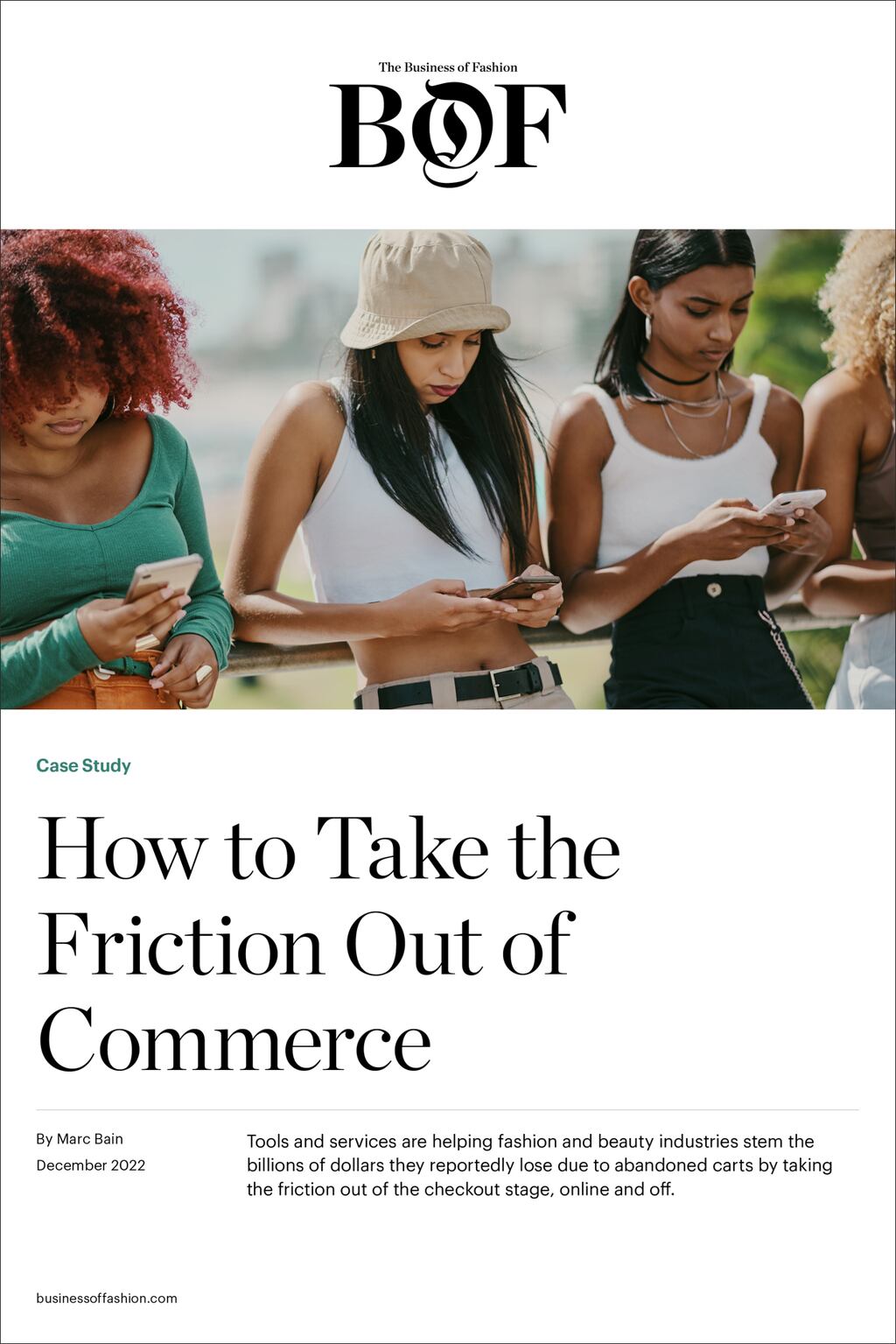 Cover of BoF case study How to Take the Friction Out of Commerce