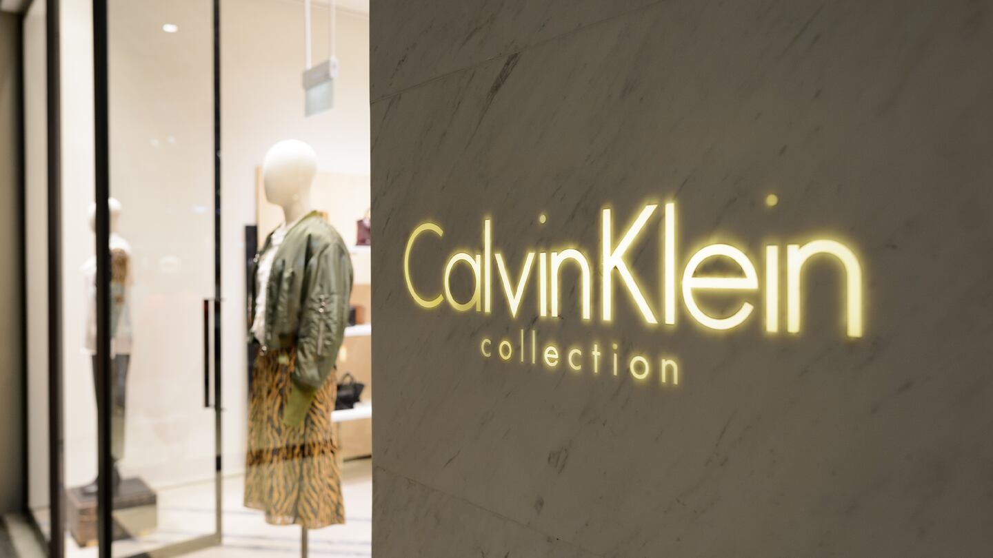 Calvin Klein store.