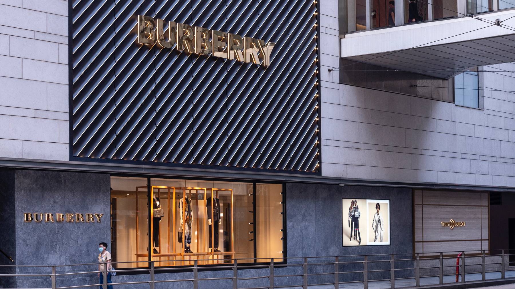 Burberry store in Hong Kong. Getty Images.