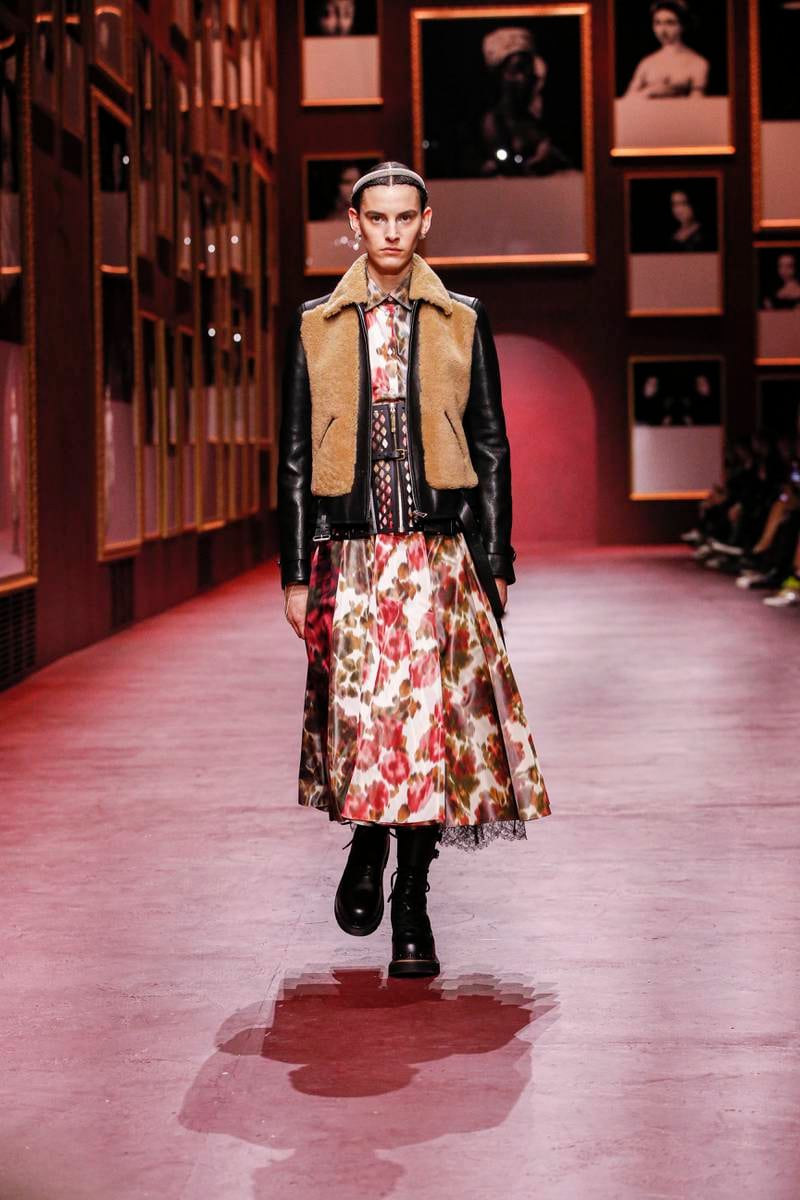 Christian Dior Autumn/Winter 2022 look 65.