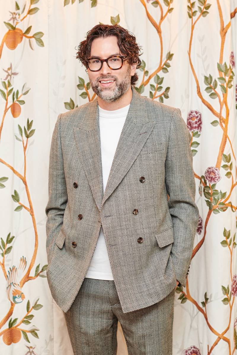 Jonathan Kiman, chief marketing officer of Gucci at the BoF x Bulgari executive roundtable on 'Gender Equity and the Next Generation of Talent in Luxury' at the Bulgari Hotel during Milan Fashion Week.