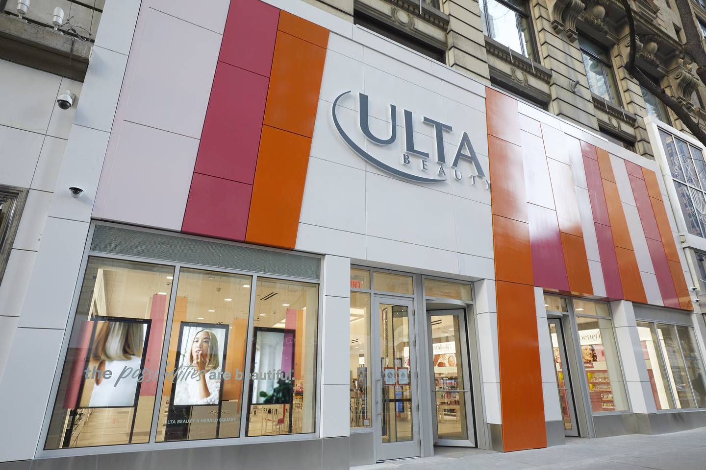 Ulta Beauty store in Herald Square.