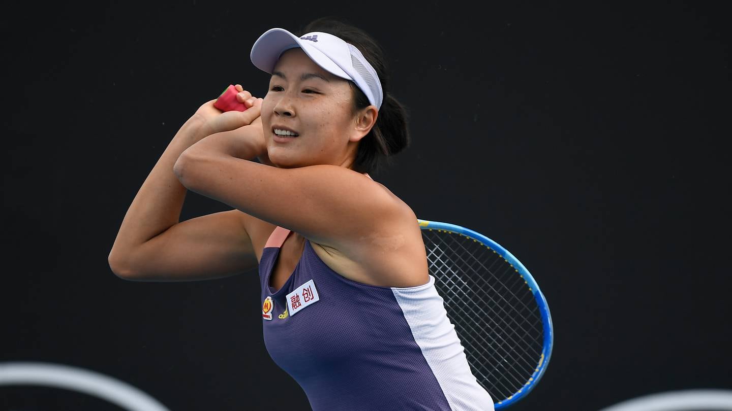WTA cancels China tournaments over concern for tennis player Peng Shuai.