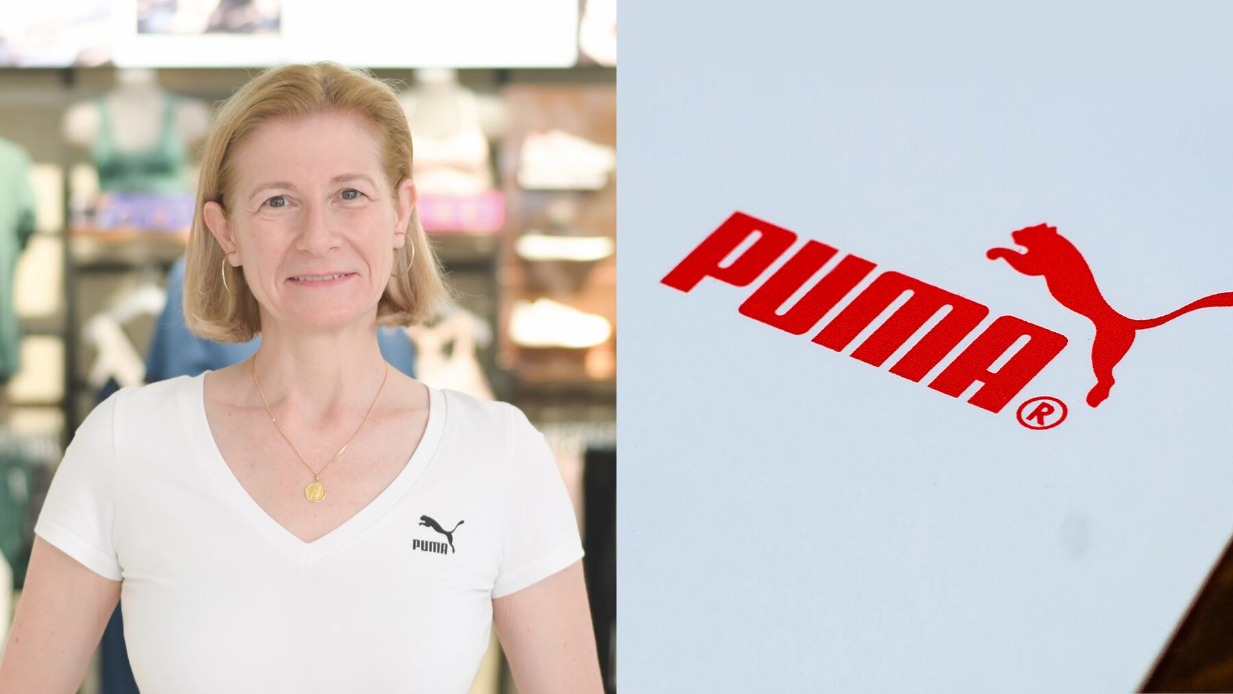 Puma's chief sourcing officer, Anne-Laure Descours.