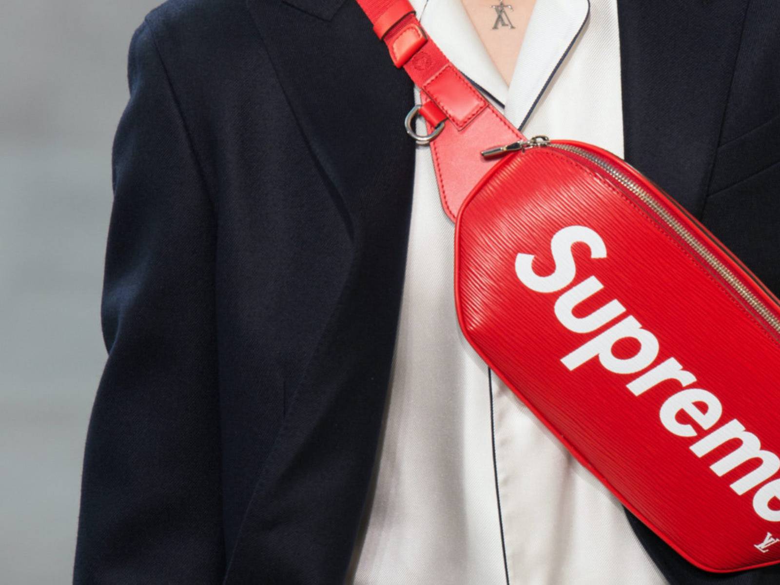 In Supreme's collaboration with Louis Vuitton, high fashion and streetwear  have fully merged
