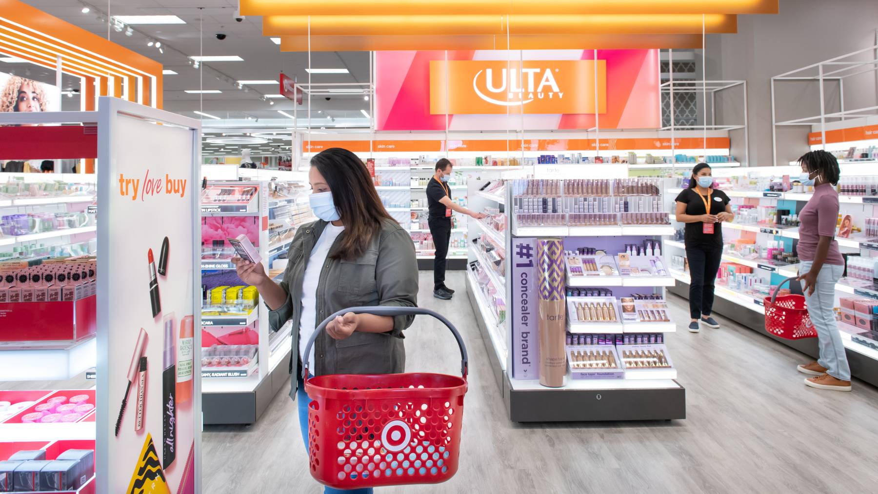 Target will open 100 Ulta shops in its stores this month. Courtesy Ulta/Target.