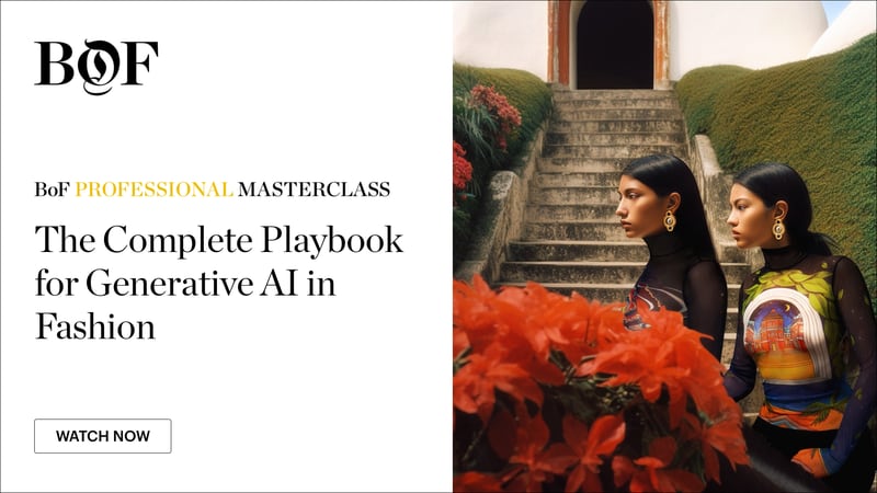 Masterclass | The Complete Playbook for Generative AI in Fashion