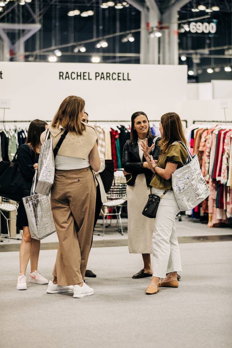 Attendees at the Coterie Trade Show in New York, September 2023.