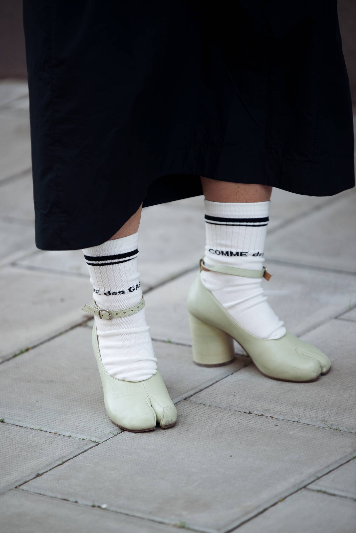 Maison Margiela's Tabi shoes have soared in popularity in recent years.