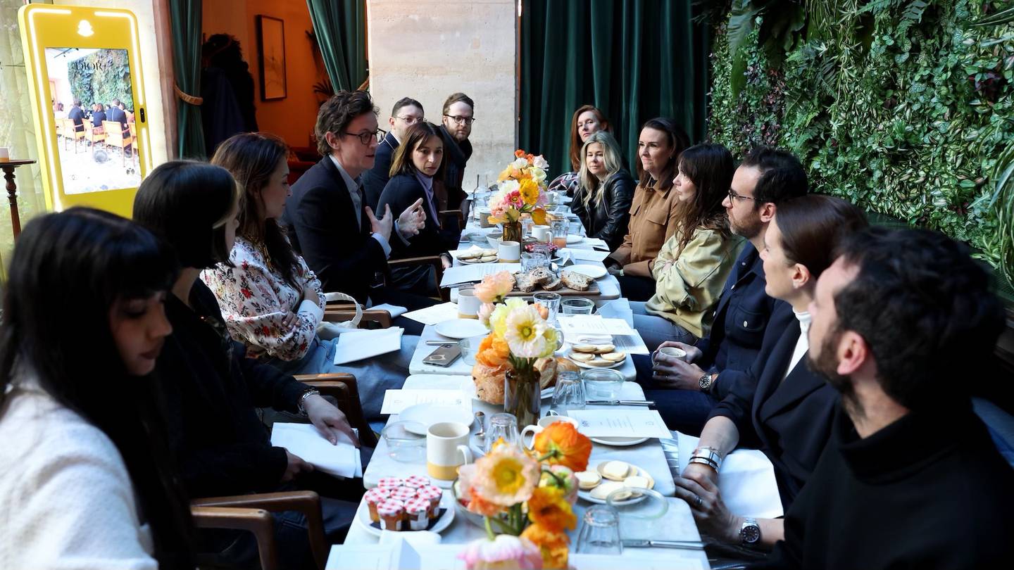 BoF and Snap roundtable event attendees at The Hoxton in Paris.