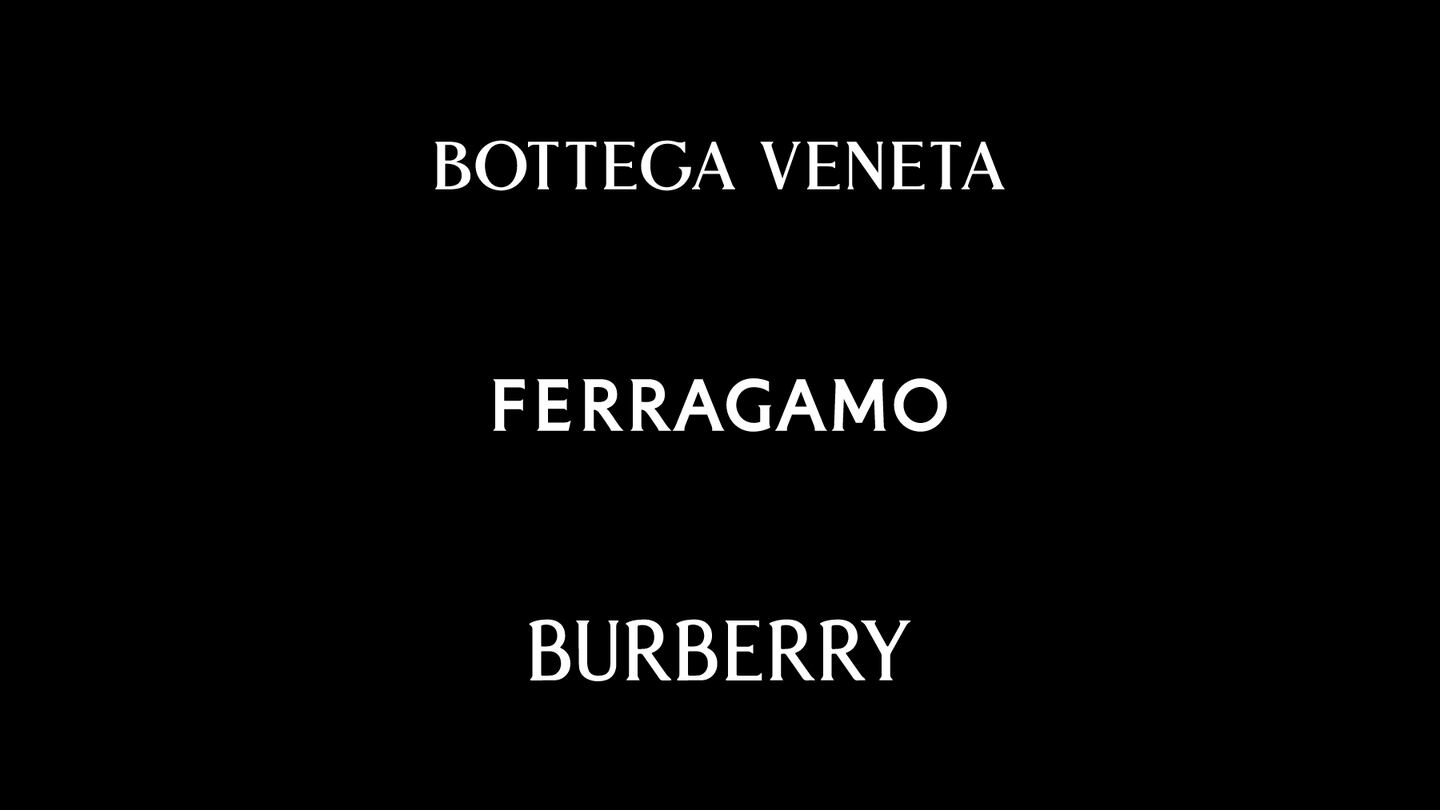 This week Burberry changed its logo to a serif font, following Ferragamo and Bottega Veneta.