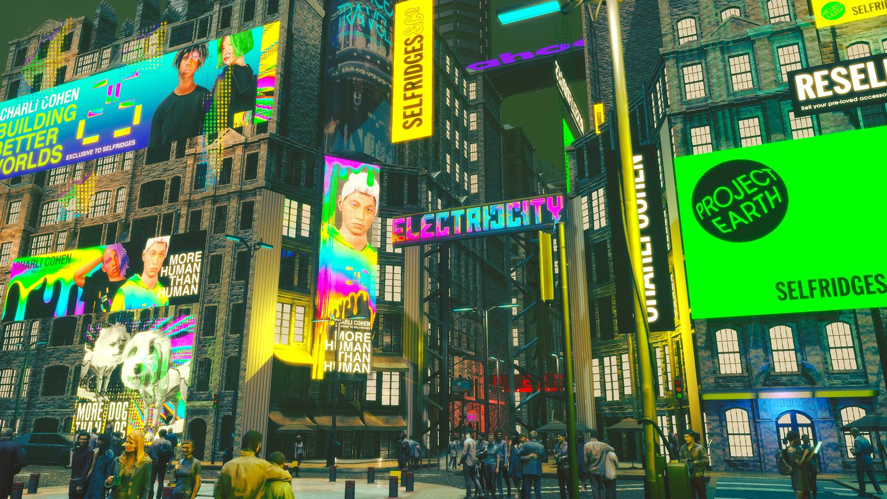 Electric/City, by Selfridges, Charli Cohen, and Yahoo Ryot Lab.