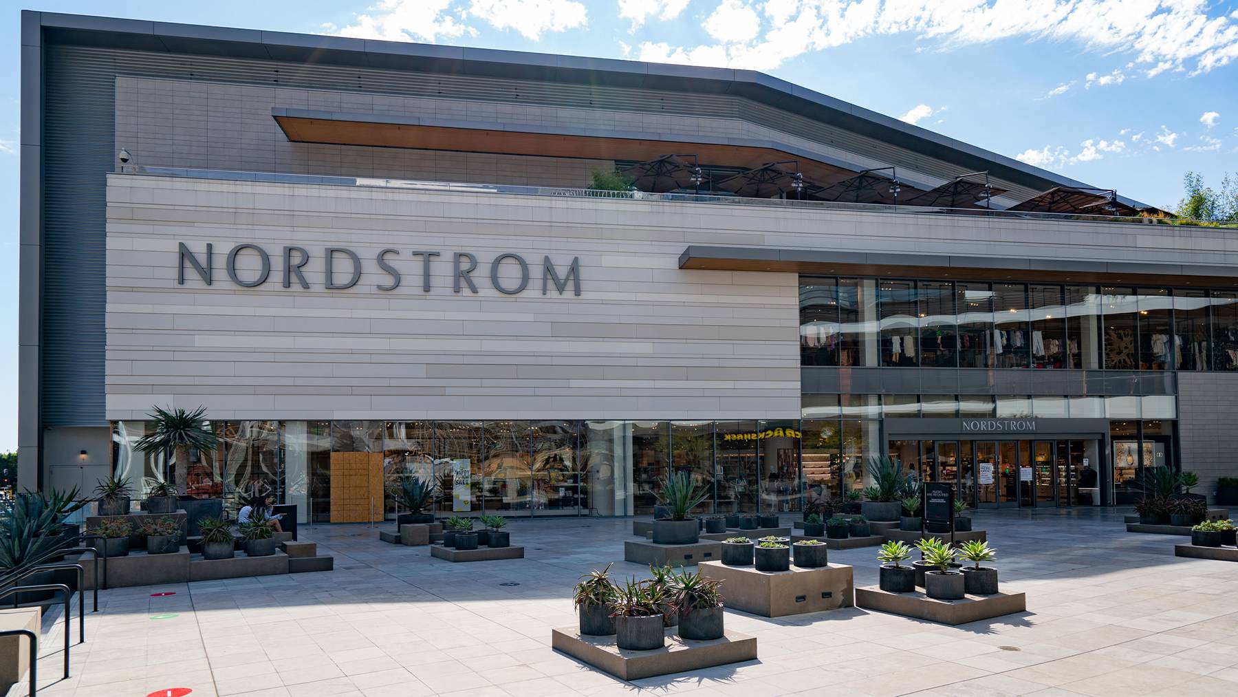 A general view of the Nordstrom department store at the Westfield Century City shopping mall in California.
