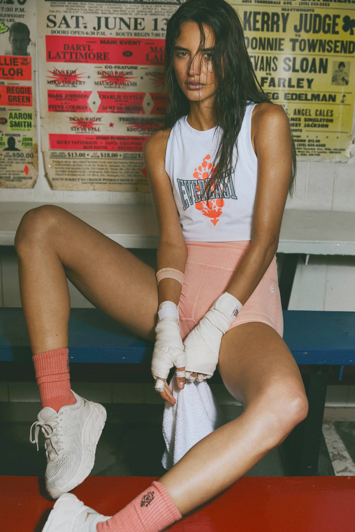 Free People's boxing collection with Everlast.