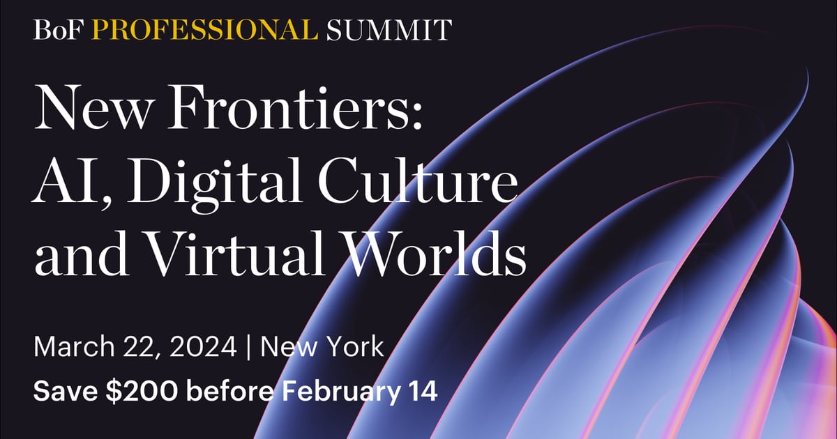 Learn from LVMH, Norma Kamali and Roblox at The BoF Professional Summit