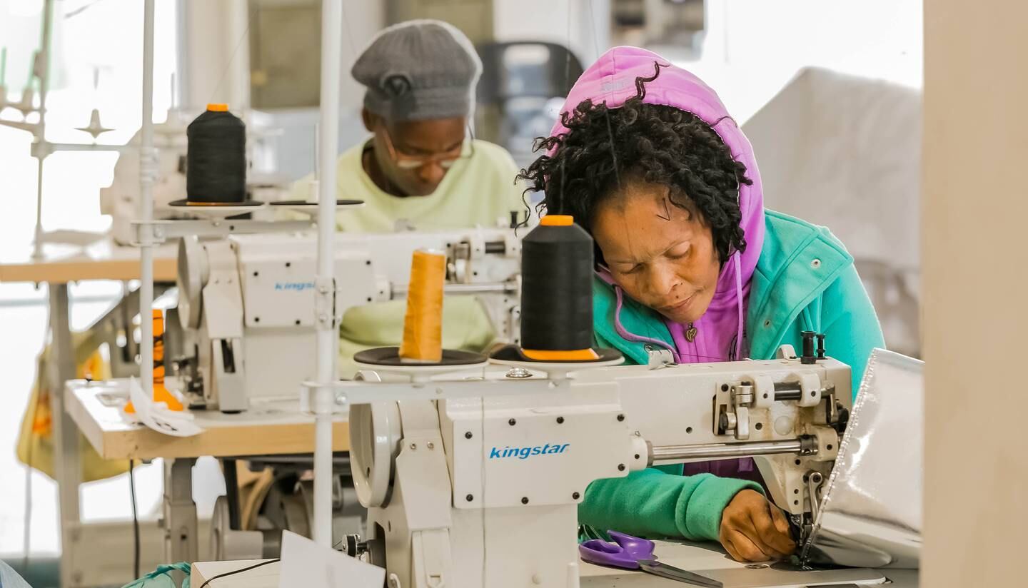 Garment workers in Johannesburg, South Africa. Shutterstock.