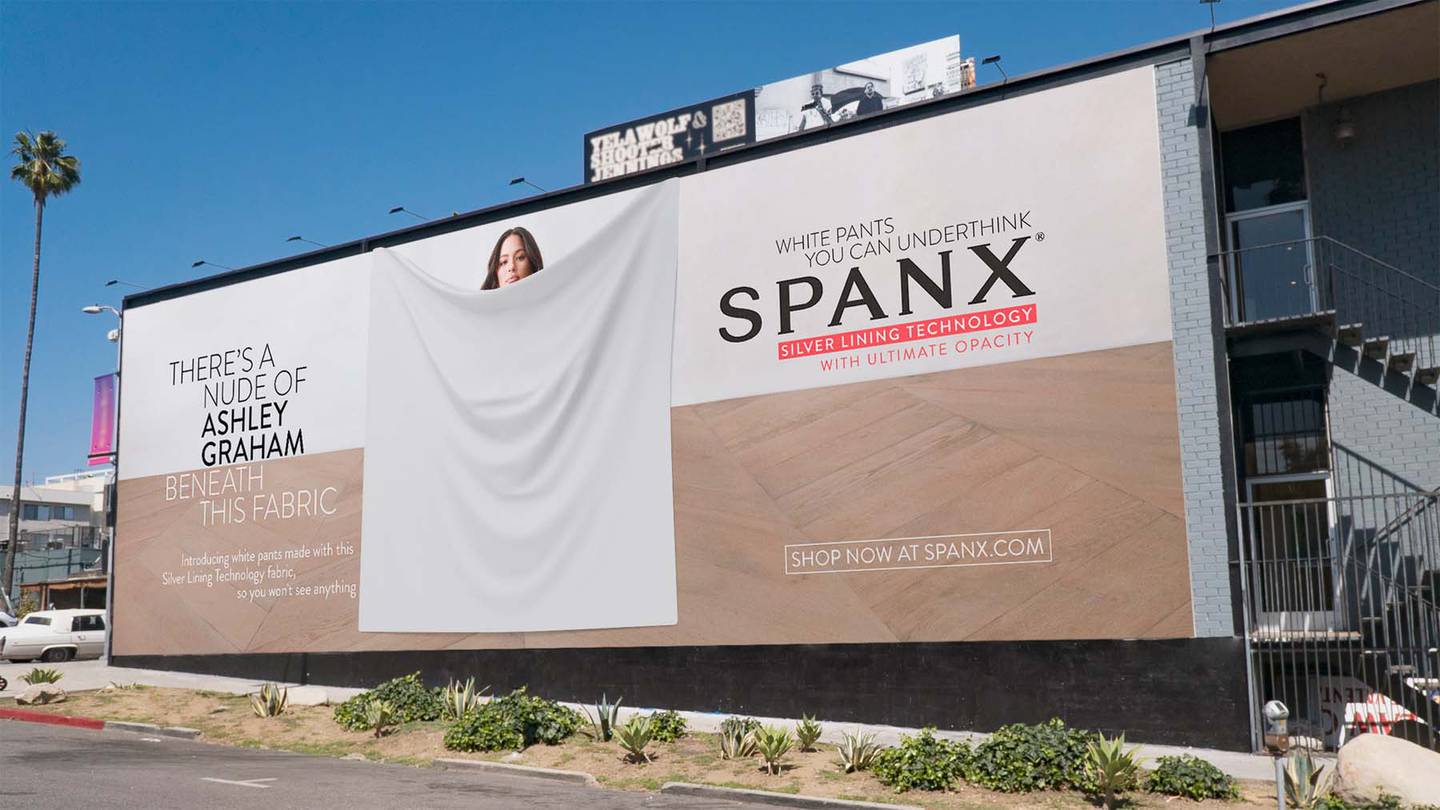 spanx billboard outside