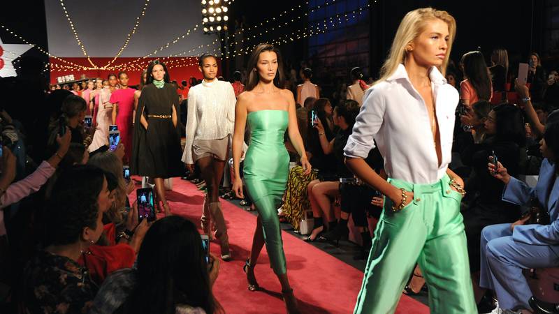 Old Millennials at New York Fashion Week