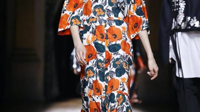 Best in Show: Dynamic Florals and Graphic Op Art at Dries Van Noten