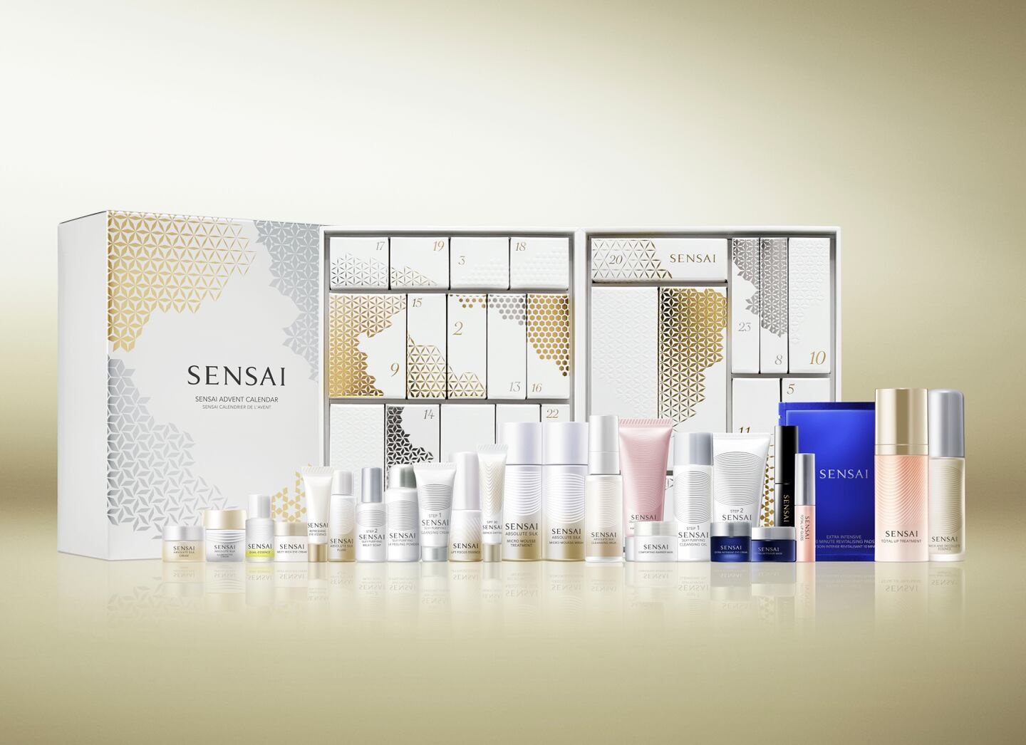 An advertisement for Japanese  beauty group Kao Corporation's luxury brand Sensai.