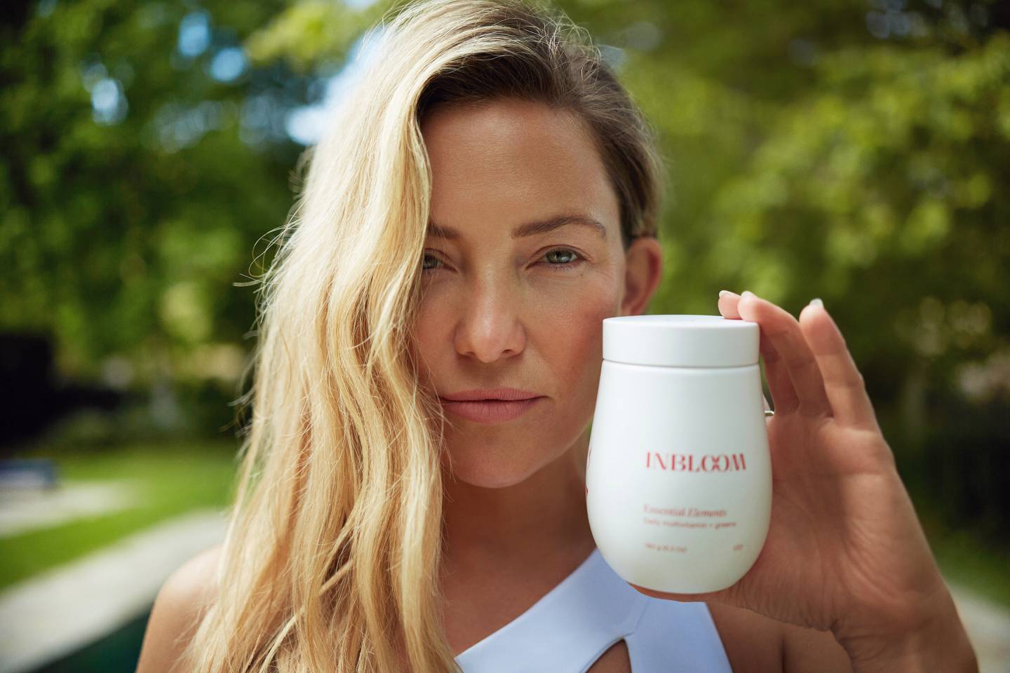 Kate Hudson is the co-founder of wellness and supplement brand InBloom