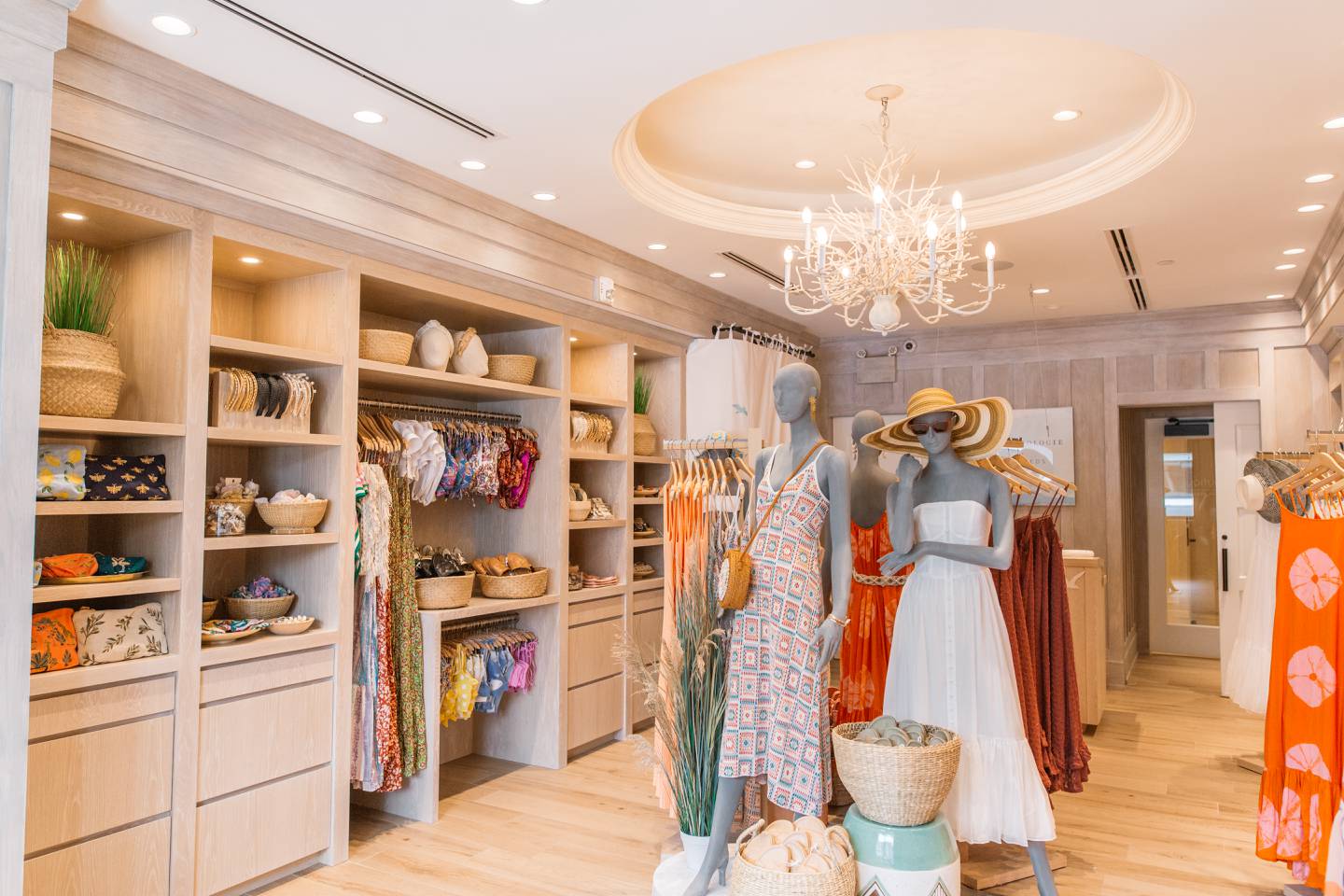 Anthropologie's new pop-up store inside The Reeds at Shelter Haven, a luxury hotel located on the Jersey Shore.