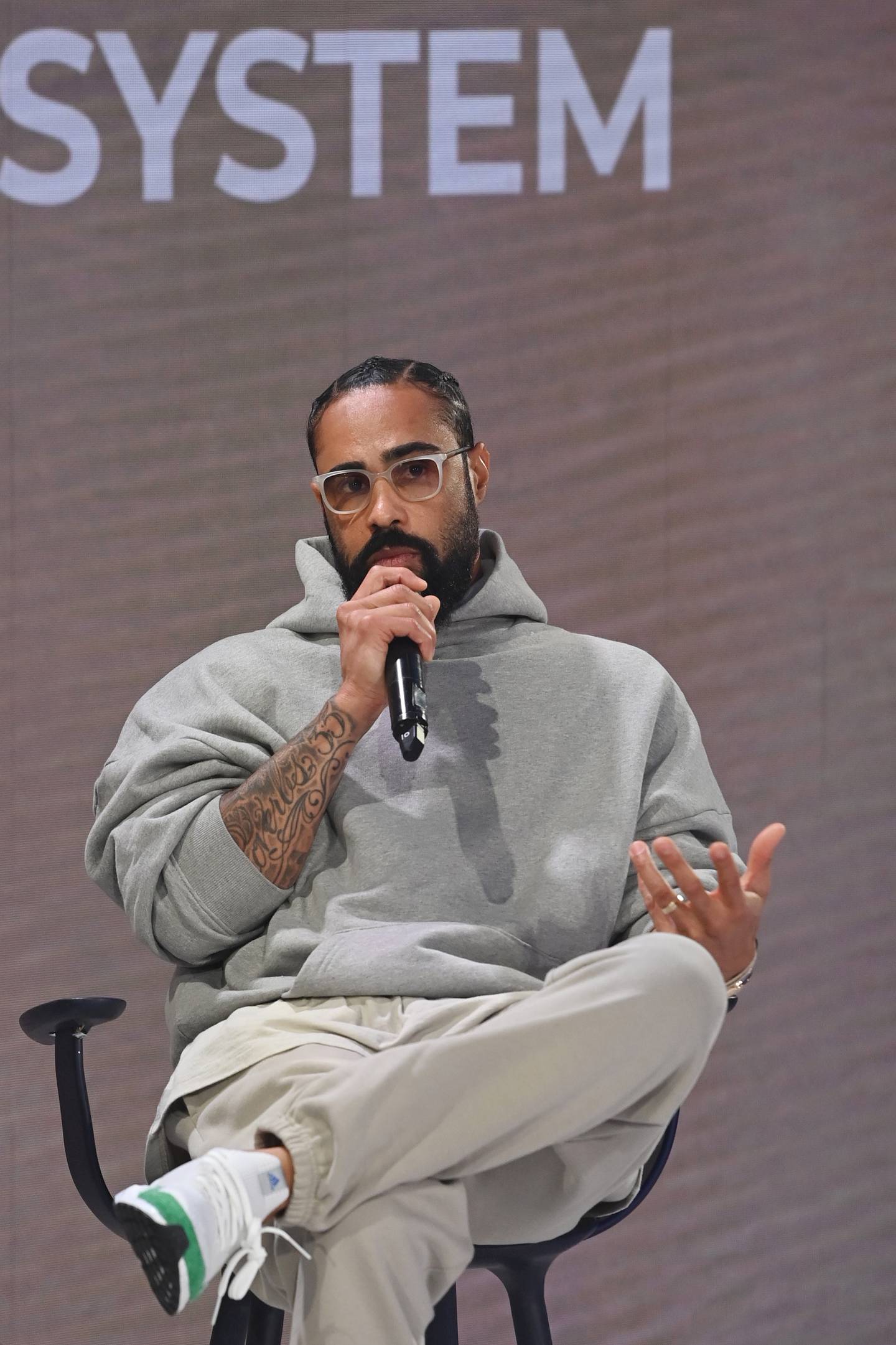 Jerry Lorenzo speaks at BoF VOICES 2022.