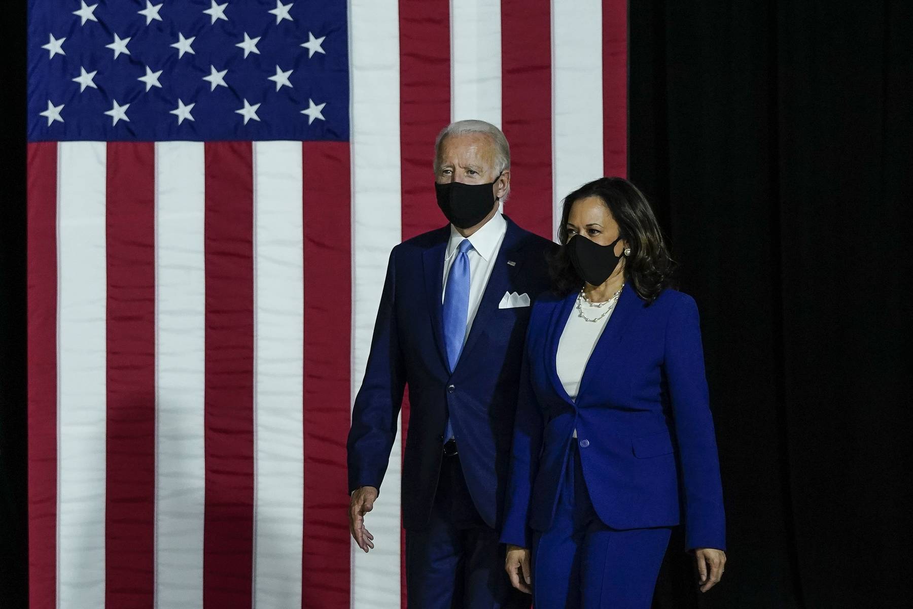 President Joe Biden and Kamala Harris. Drew Angerer/Getty Images