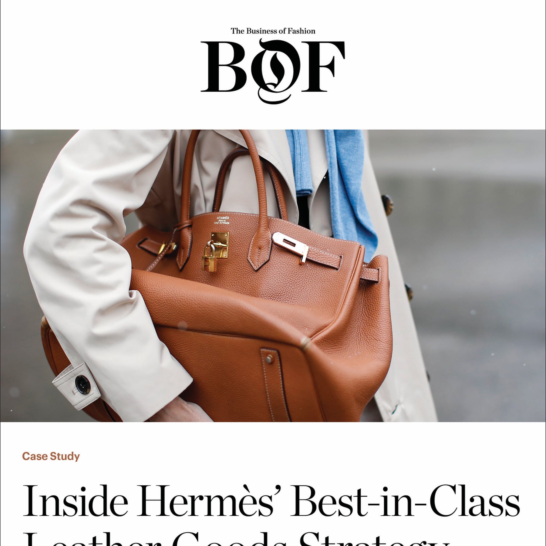 Case Study, Inside Hermès' Best-in-Class Leather Goods Strategy