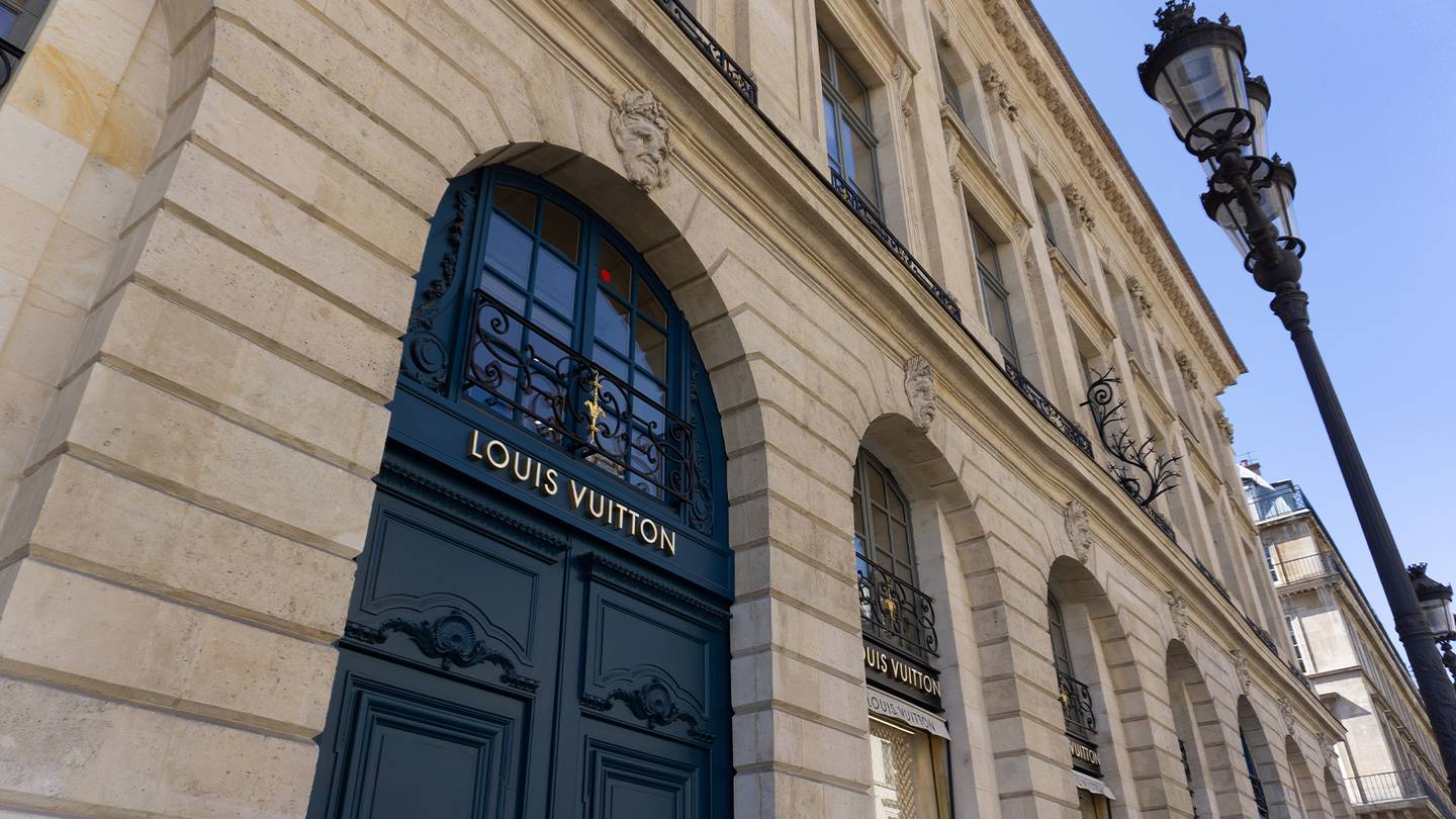 Louis Vuitton store in Paris