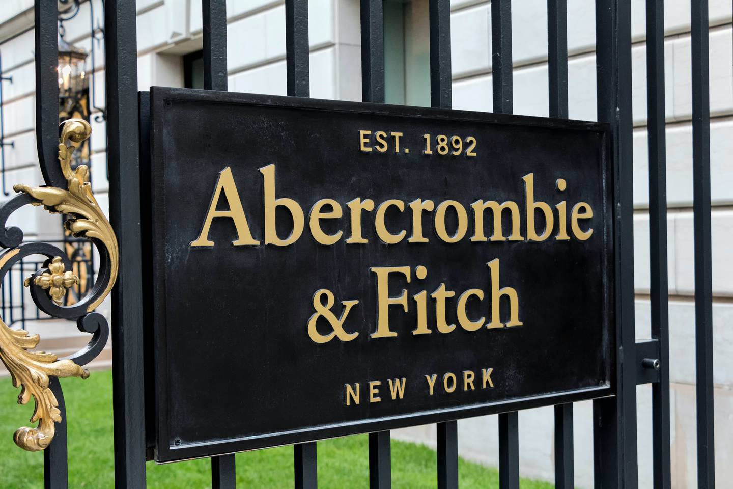 Abercrombie & Fitch store.
