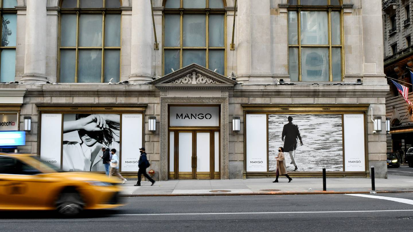 Mango's new 5th Avenue store.