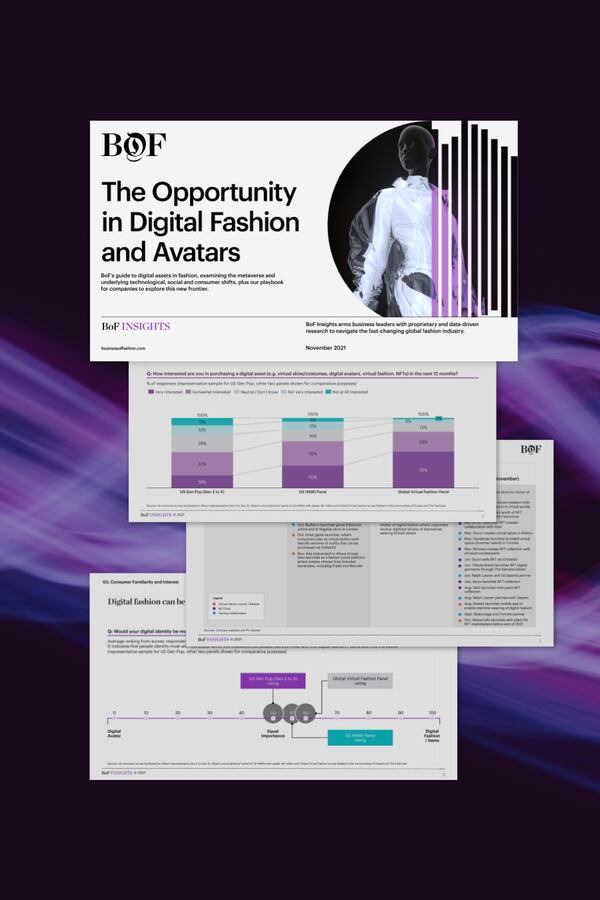 The Opportunity in Digital Fashion and Avatars Report | BoF Insights