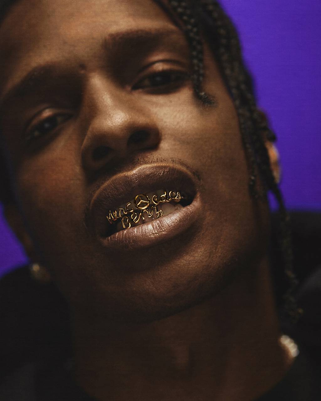 Dolly Cohen won last year's Andam accessories prize for custom mouth jewellery including this grill for the Mercedes-Benz x A$AP Rocky collab.