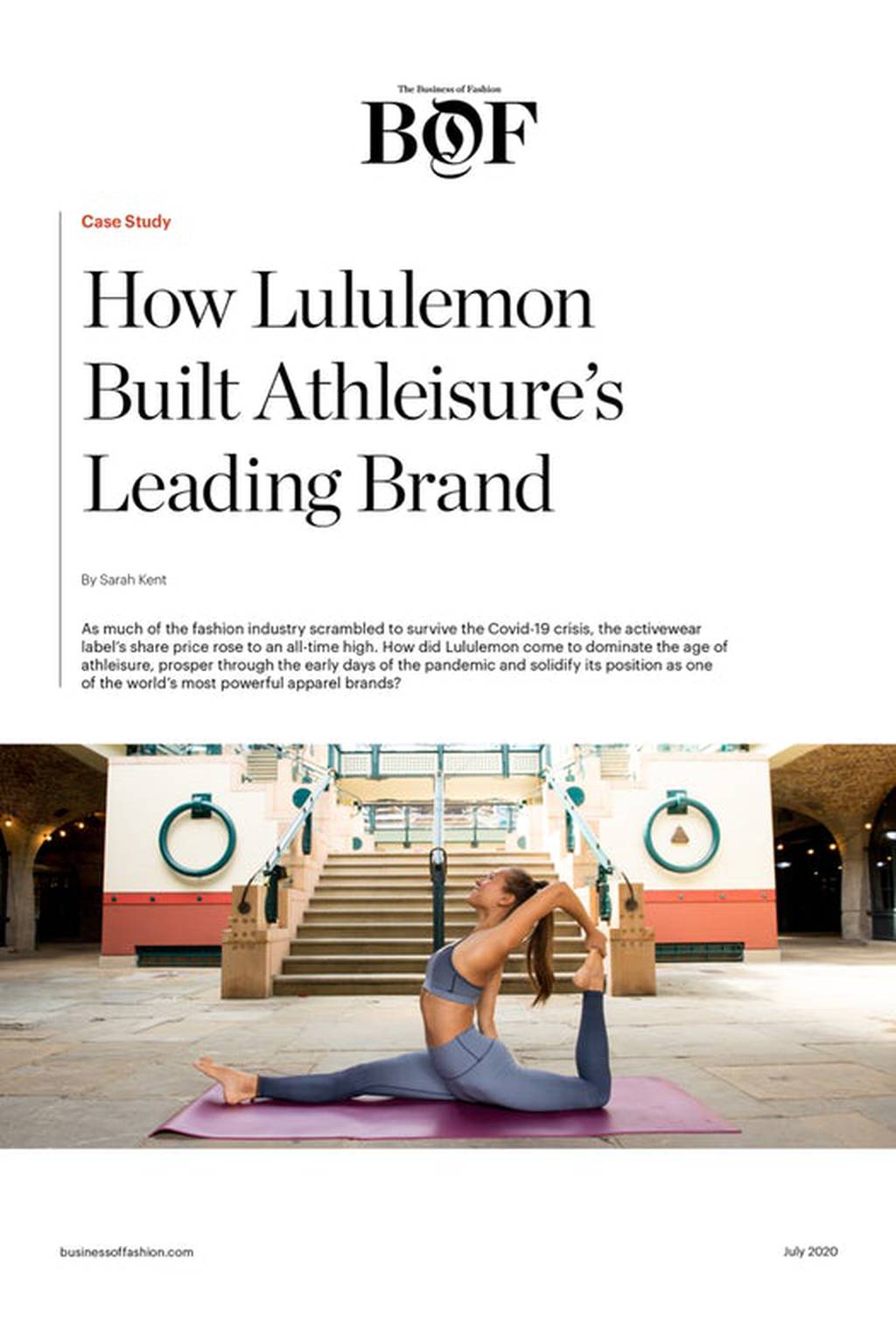 How Lululemon Built Athleisure's Leading Brand