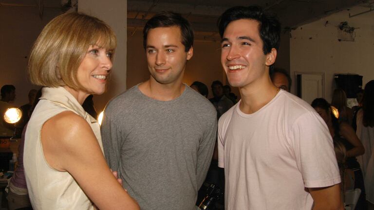 Wintour, McCoullough and Hernandez at Proenza Schouler’s Spring/Summer 2006 show.