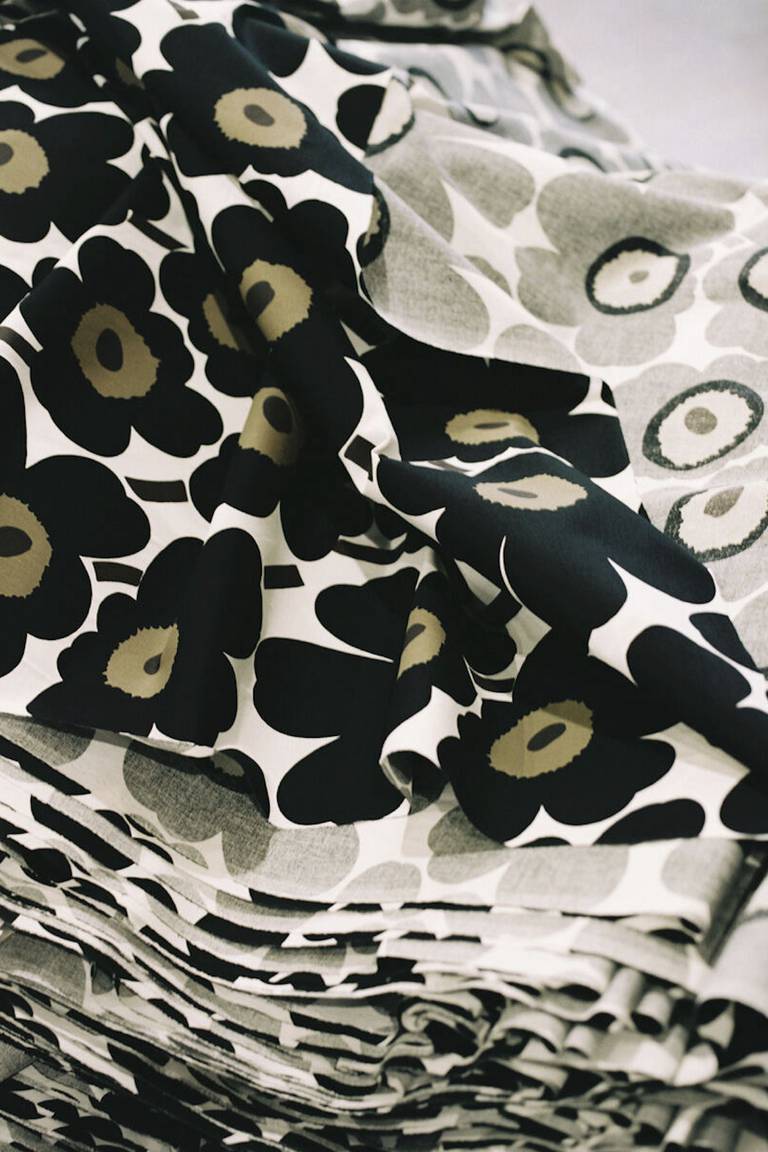 Marimekko print and fabric.
